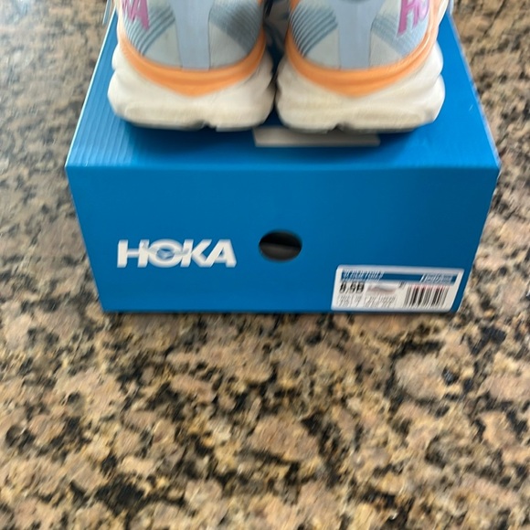 HOKA Running Shoes - Blue and Orange - Picture 4 of 8